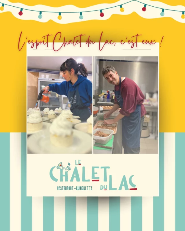 🍽️ 𝑳’𝒆𝒔𝒑𝒓𝒊𝒕 𝒅𝒖 𝑪𝒉𝒂𝒍𝒆𝒕 𝒅𝒖 𝑳𝒂𝒄, 𝒄’𝒆𝒔𝒕 𝒆𝒖𝒙 !

Derrière Le Chalet du Lac, il y a 𝑴𝒚𝒍𝒆𝒏𝒆 𝒆𝒕 𝑺𝒚𝒍𝒗𝒂𝒊𝒏 ! 

Un duo passionné, complice, toujours en mouvement. 

Deux parcours riches, des expériences, des voyages… et une même envie : créer un lieu vivant, chaleureux et familial.

Ici, ils ne font pas que gérer un restaurant :

✨ 𝑰𝒍𝒔 𝒂𝒄𝒄𝒖𝒆𝒊𝒍𝒍𝒆𝒏𝒕
✨ 𝑰𝒍𝒔 𝒑𝒂𝒓𝒕𝒂𝒈𝒆𝒏𝒕
✨ 𝑰𝒍𝒔 𝒇𝒐𝒏𝒕 𝒗𝒊𝒗𝒓𝒆 𝒅𝒆𝒔 𝒎𝒐𝒎𝒆𝒏𝒕𝒔 𝒅𝒆 𝒋𝒐𝒊𝒆

🍽️ En cuisine ou en salle
🎶 Dans l’ambiance des soirées
💬 Dans les échanges avec chacun

Ils sont là, tout simplement !

𝑨𝒗𝒆𝒄 𝒍𝒆𝒖𝒓 𝒆𝒏𝒆𝒓𝒈𝒊𝒆, 𝒍𝒆𝒖𝒓 𝒔𝒐𝒖𝒓𝒊𝒓𝒆… 𝒆𝒕 𝒄𝒆𝒕𝒕𝒆 𝒆𝒏𝒗𝒊𝒆 𝒒𝒖𝒆 𝒗𝒐𝒖𝒔 𝒗𝒐𝒖𝒔 𝒔𝒆𝒏𝒕𝒊𝒆𝒛 𝒄𝒐𝒎𝒎𝒆 𝒂 𝒍𝒂 𝒎𝒂𝒊𝒔𝒐𝒏 !

Le Chalet du Lac, c’est leur histoire.
Et maintenant, un peu la vôtre aussi 💛

𝑳𝒆 𝑪𝒉𝒂𝒍𝒆𝒕 𝒅𝒖 𝑳𝒂𝒄 • 𝑹𝒆𝒔𝒕𝒂𝒖𝒓𝒂𝒏𝒕 & 𝑮𝒖𝒊𝒏𝒈𝒖𝒆𝒕𝒕𝒆
Le goût du partage au bord du lac de La Roche-De-Rame !
☎️ Réservation conseillée au 04•13•38•32•63
🌐 www.lechaletdulac.fr

• • • • 

#restaurantbar #familyrestaurant #musiclive #produitsfrais #larochederame